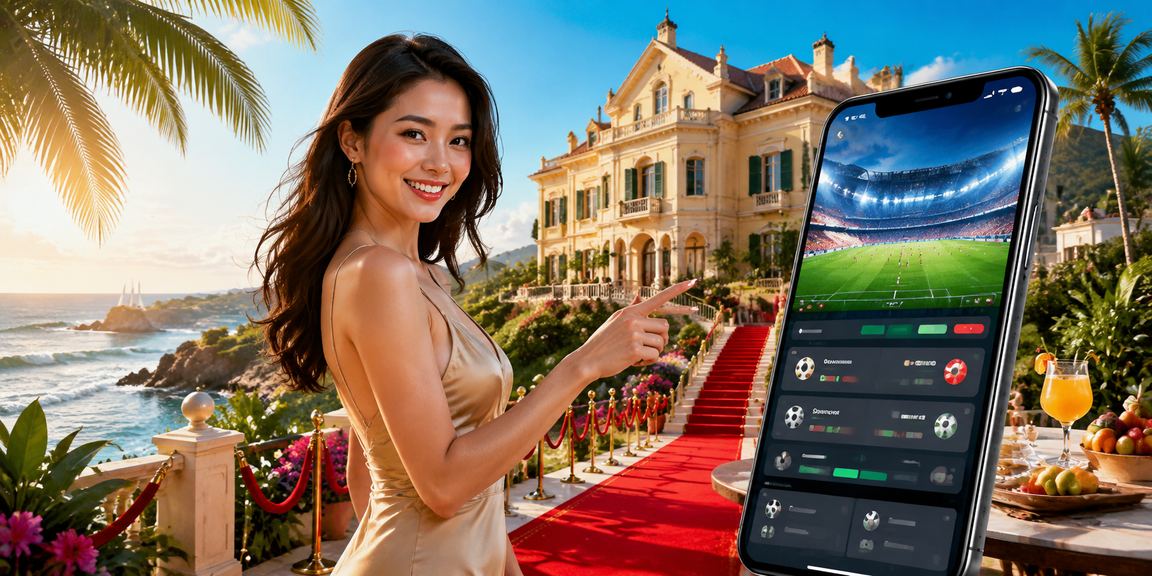 Giao diện cược và voucher trên thiết bị di động tại Việt Nam